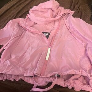 Canada goose size S women’s kaslo cropped wind jacket twilight magenta used